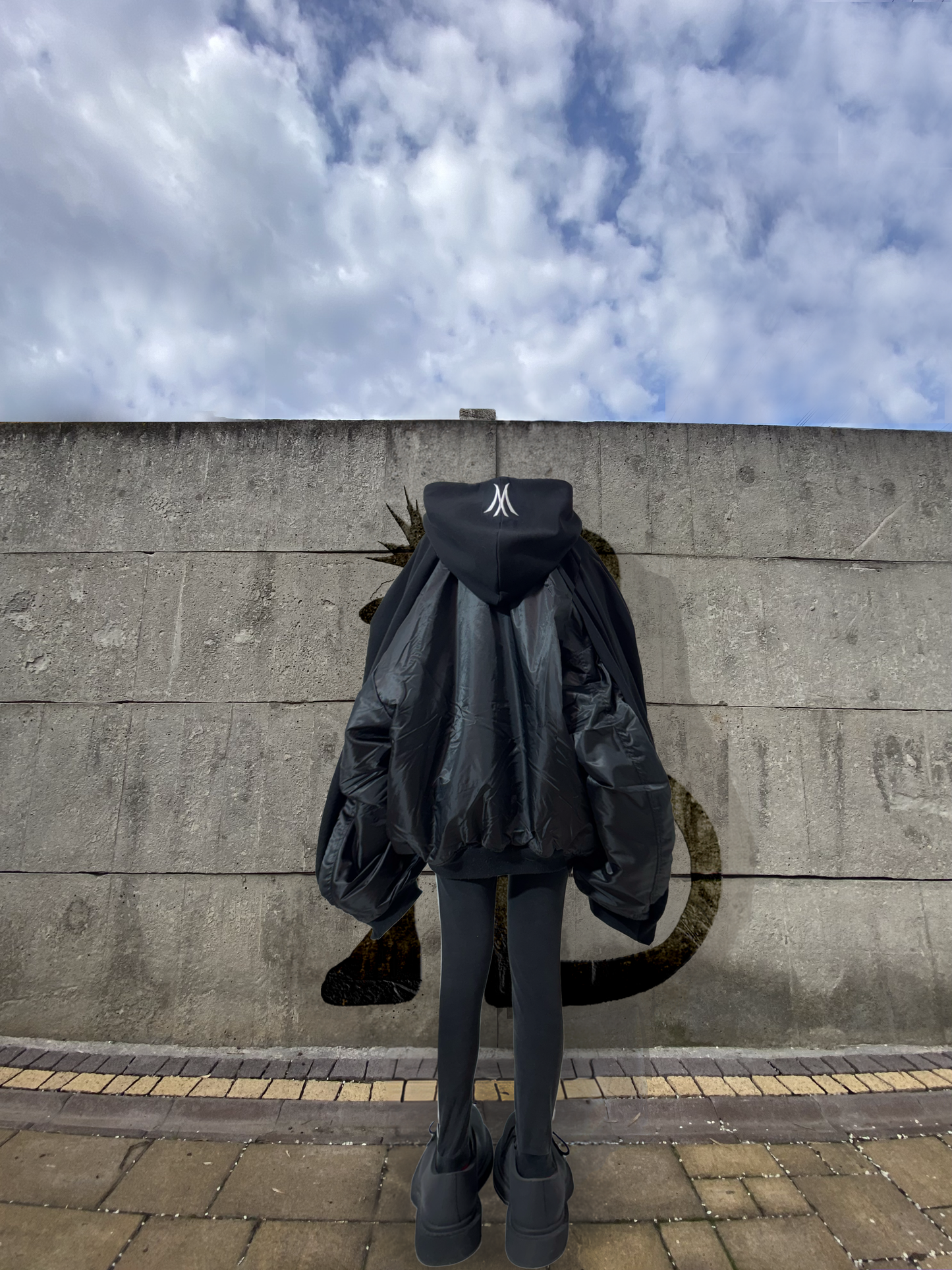 DECONSTRUCTED BOMBER JACKET bd”mx”