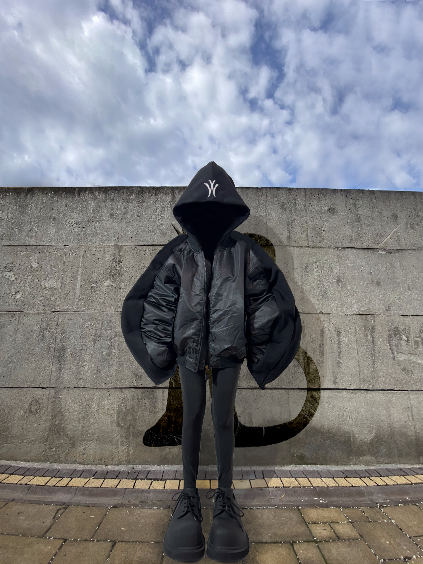 DECONSTRUCTED BOMBER JACKET bd”mx”