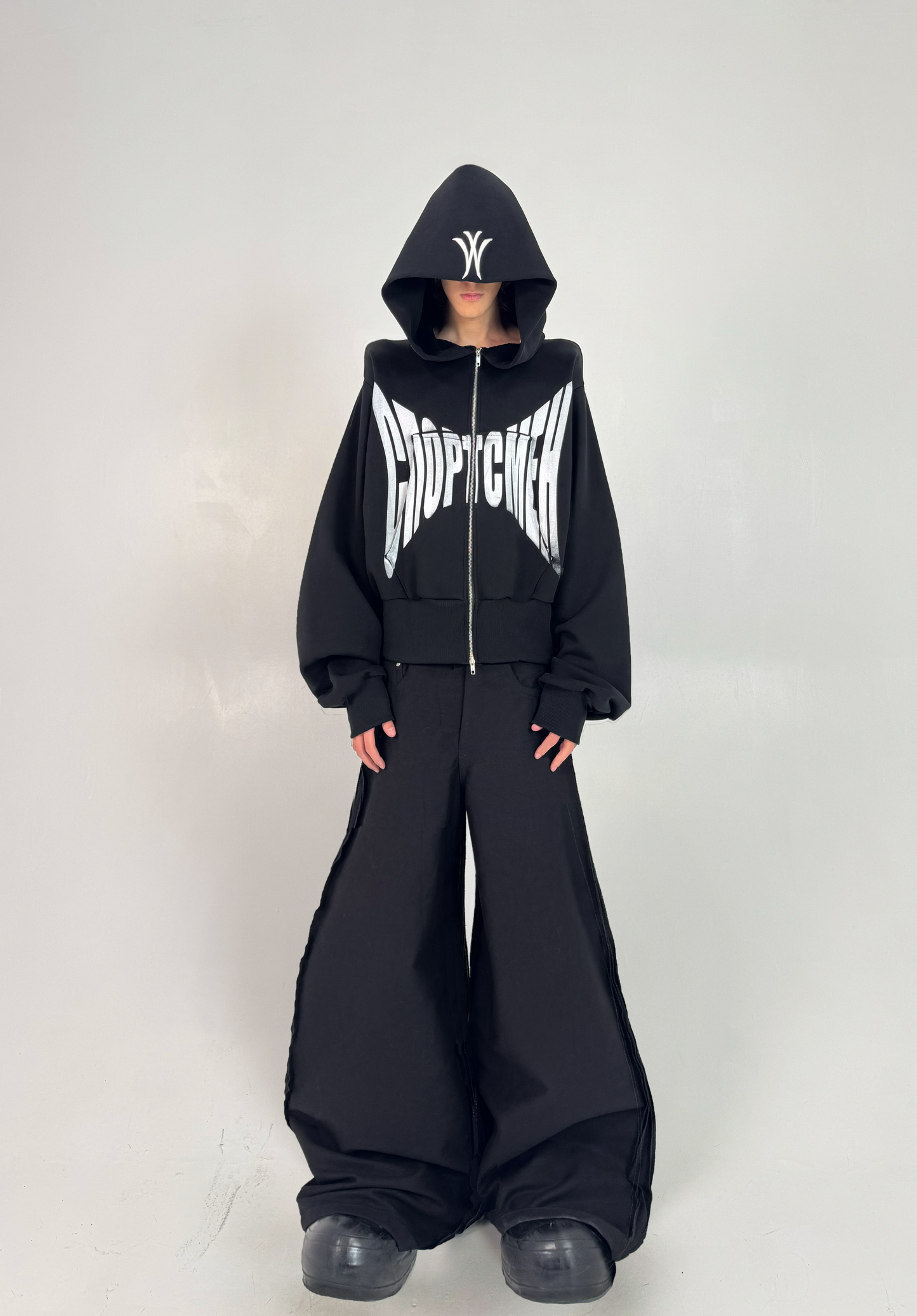 "sportsman" black hoodie