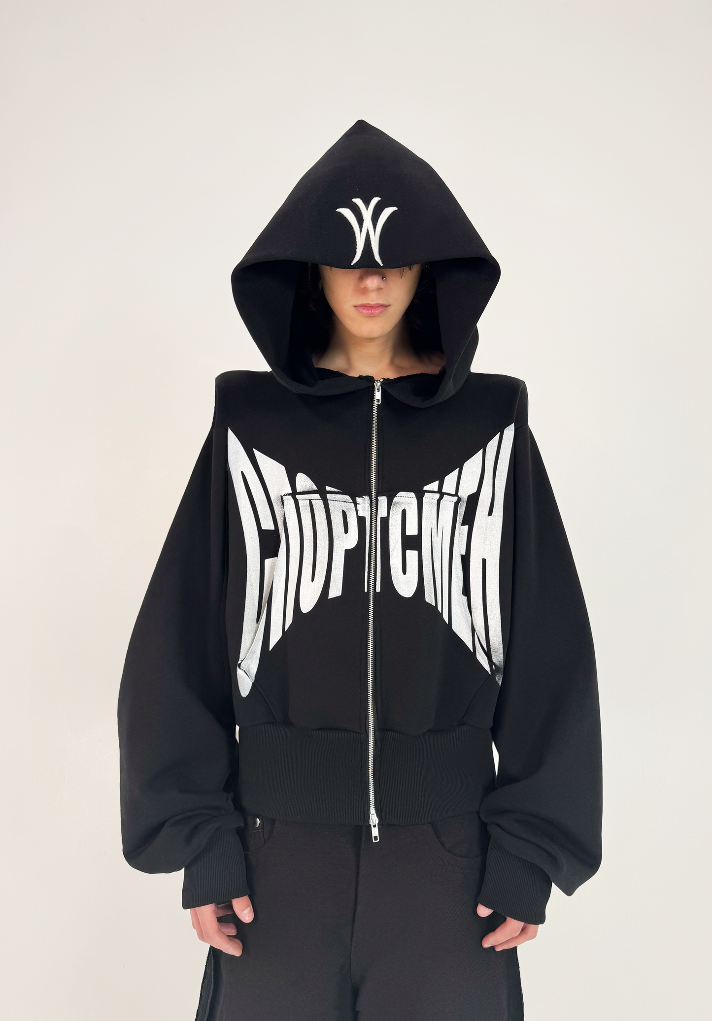 "sportsman" black hoodie