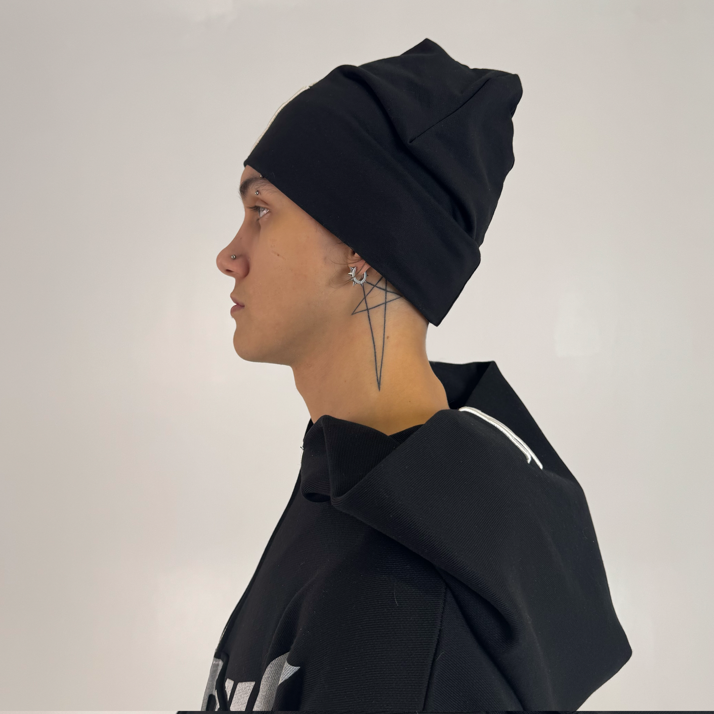 bd"mx" black beanie