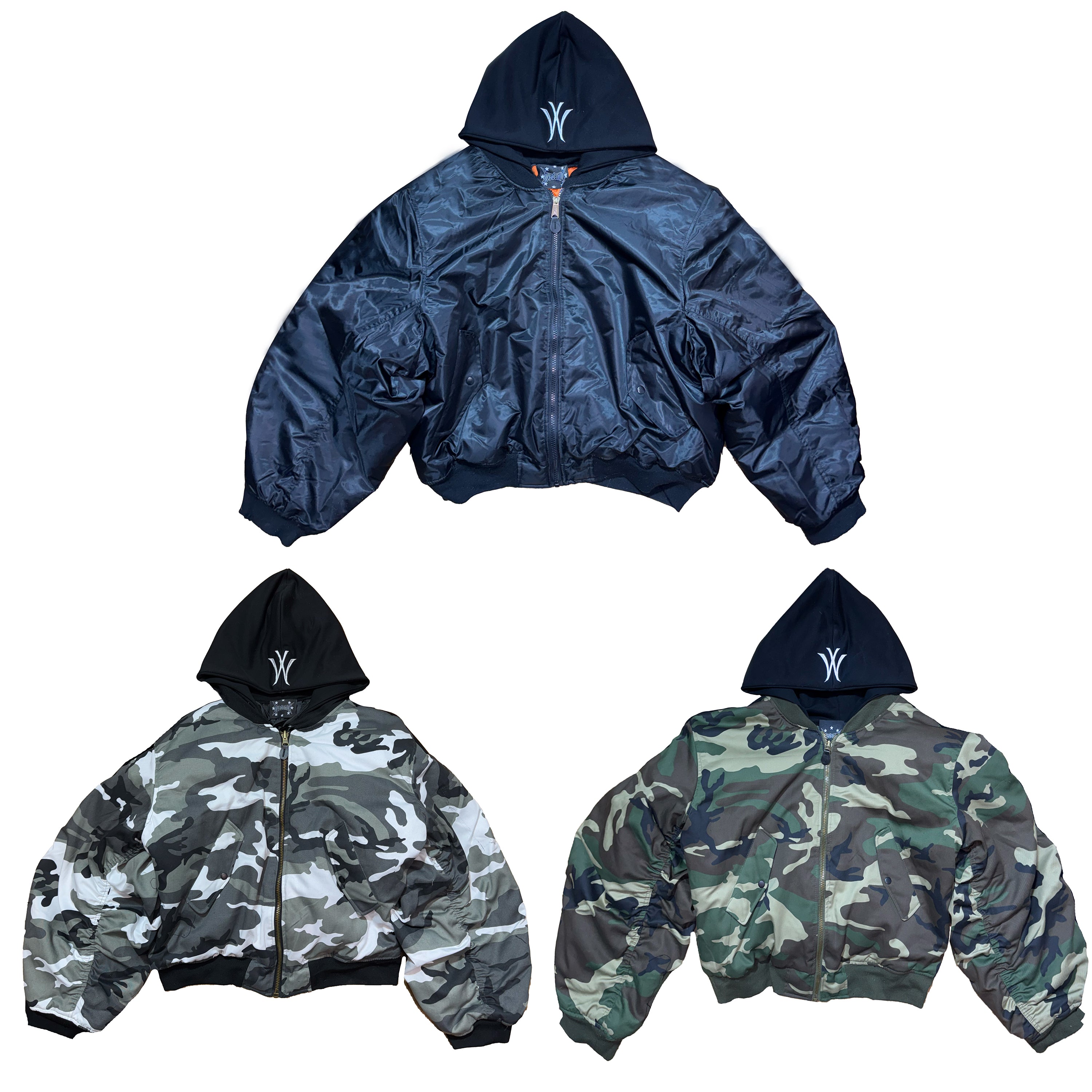 REGULAR BOMBER JACKET bd”mx” – Byedemox