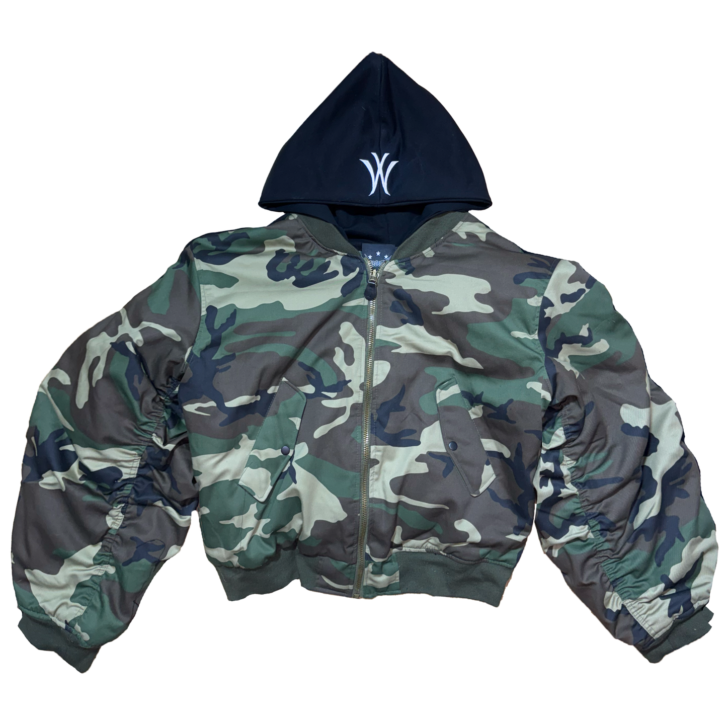 REGULAR CAMOUFLAGE BOMBER JACKET bd”mx”