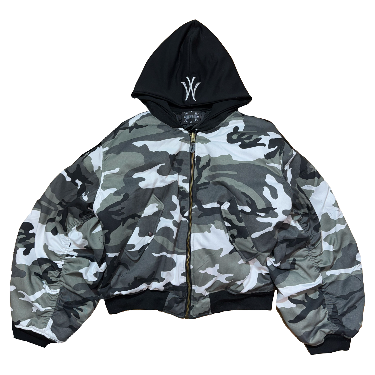 REGULAR ARCTIC CAMO BOMBER JACKET bd”mx”