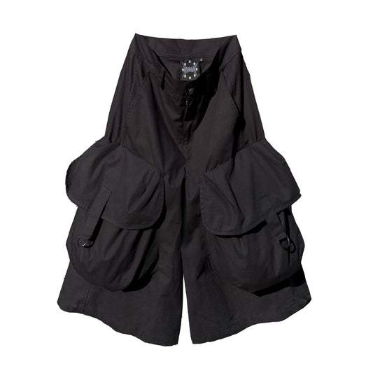 "UNIFORM" black shorts