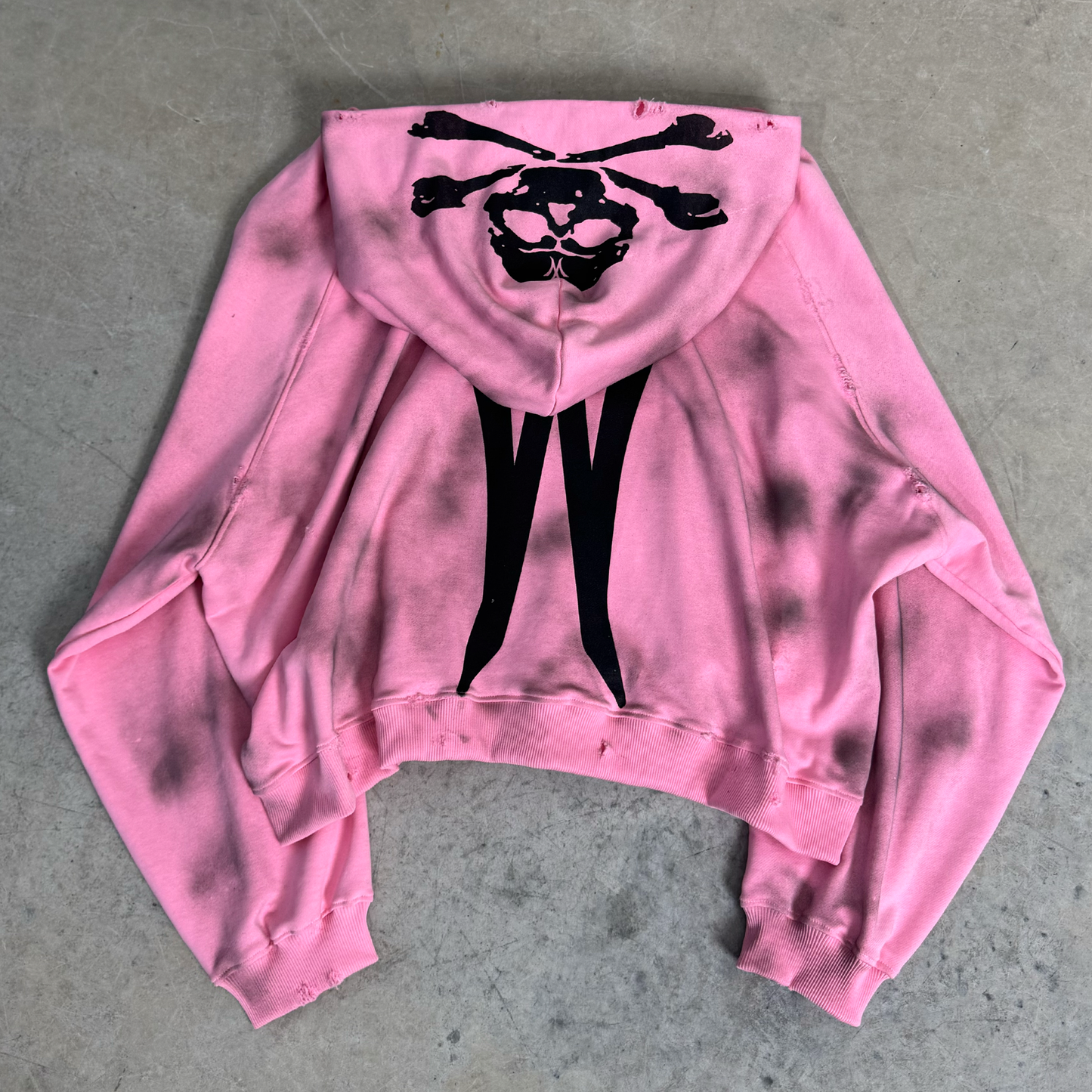 "NobodyBetter" pink zip hoodie