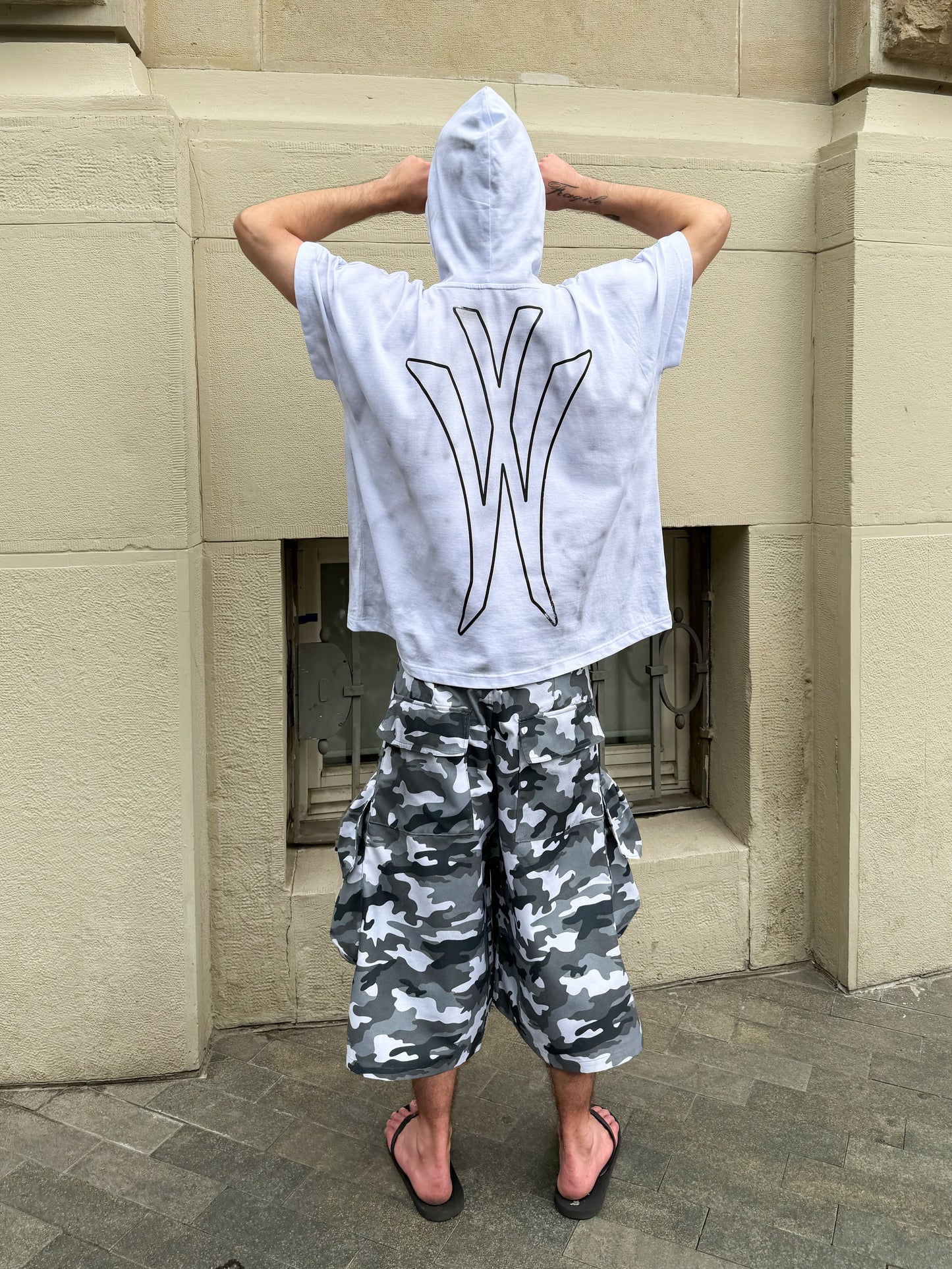 "UNIFORM" white t-shirt