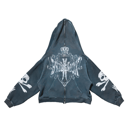 "CITY" full zip hoodie