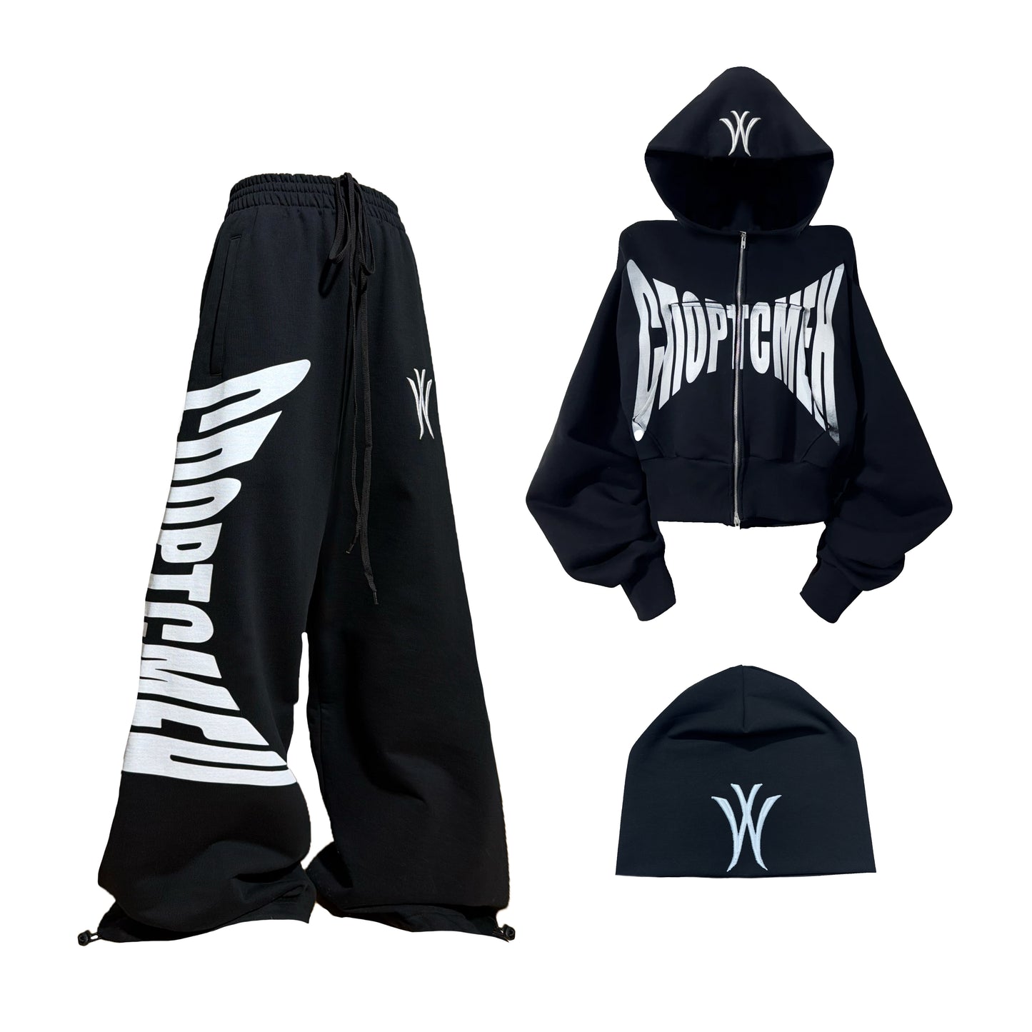 "sportsman" black suit
