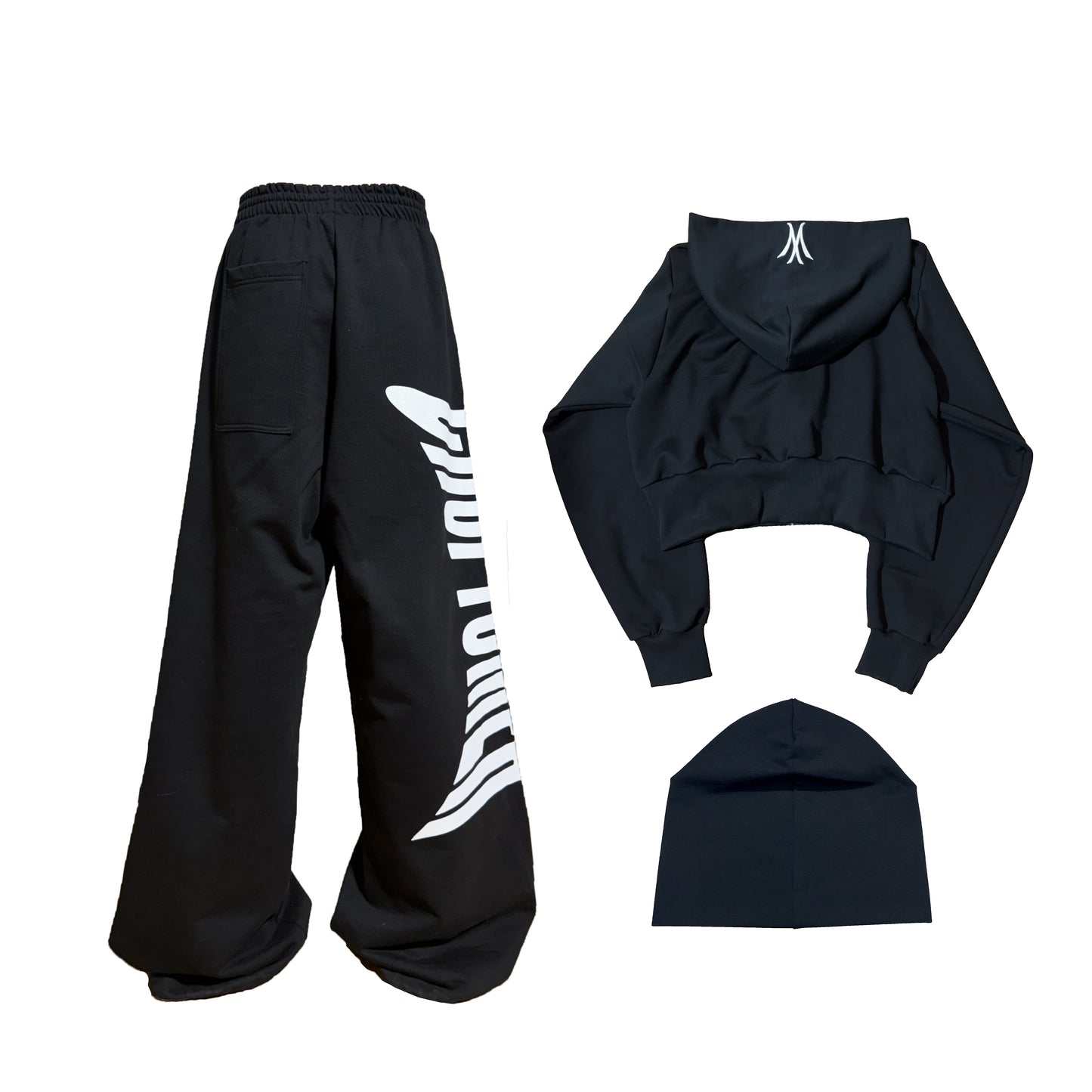 "sportsman" black suit